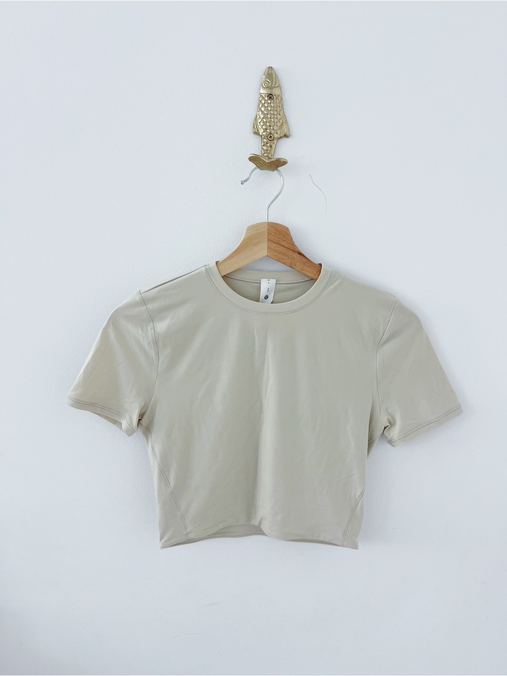 Lululemon Wundermost Nulu Cropped Crewneck